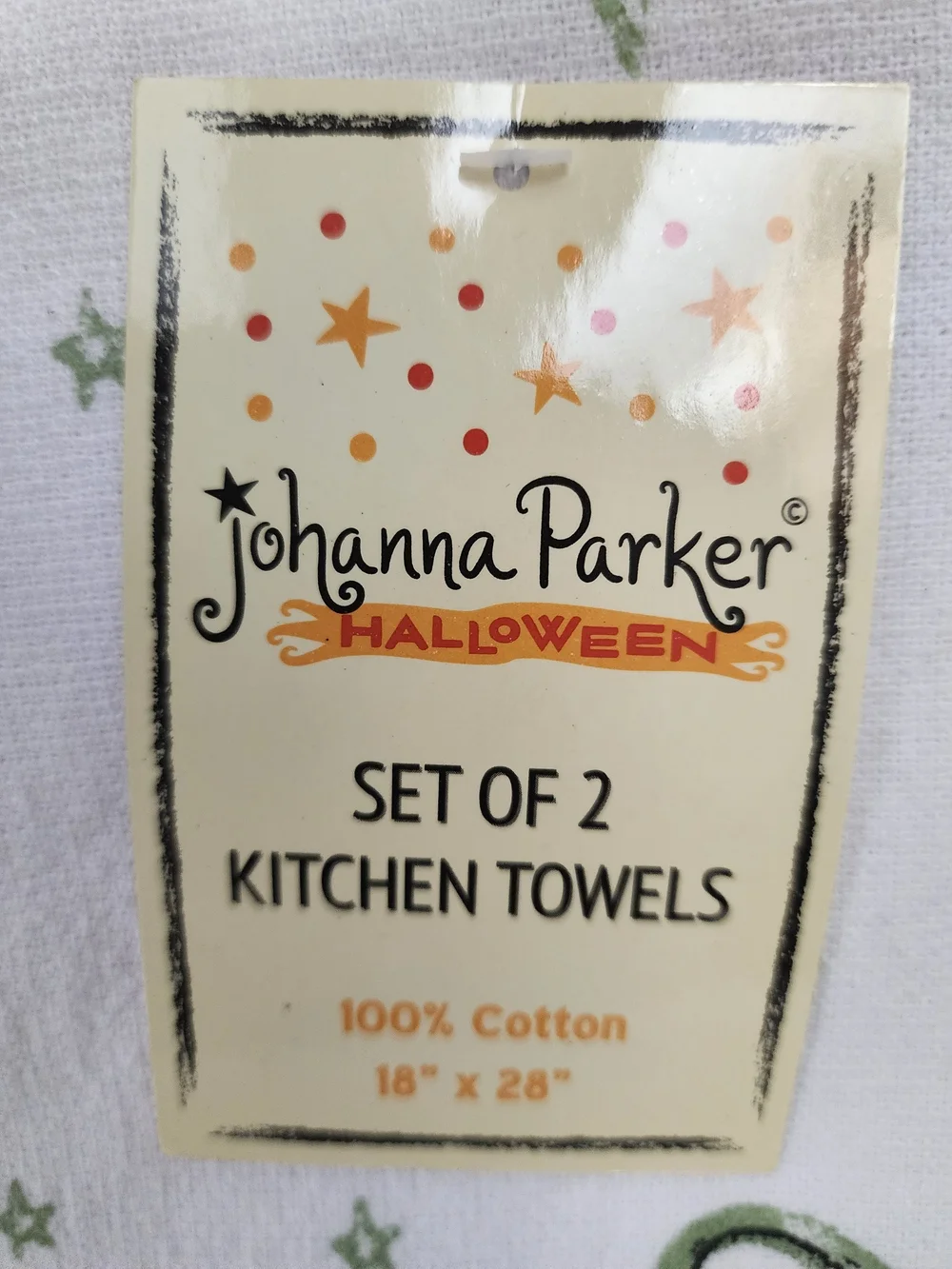 Johanna Parker Red Pumpkin Kitchen Towel Set